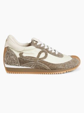 LOEWE Women's Flow Brushed Suede Runner Sneakers